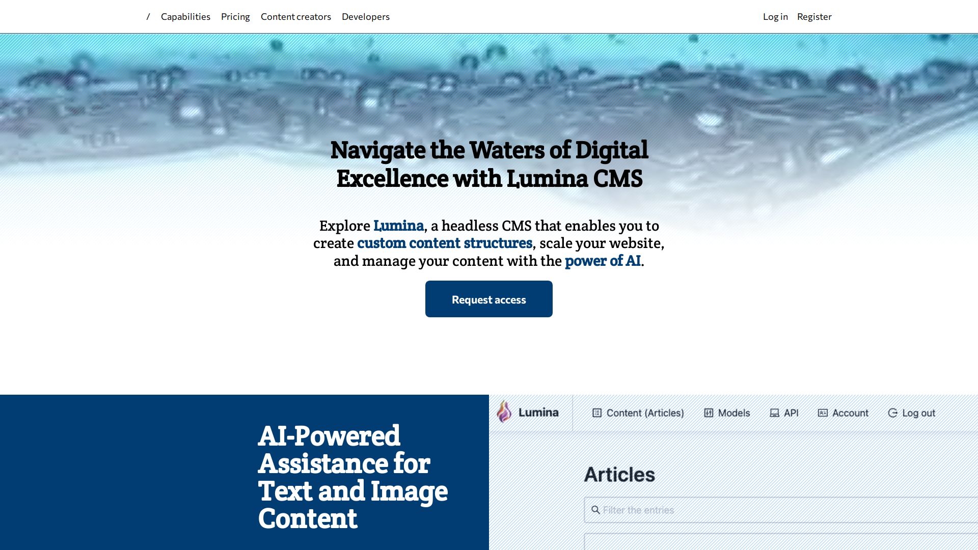 Lumina CMS