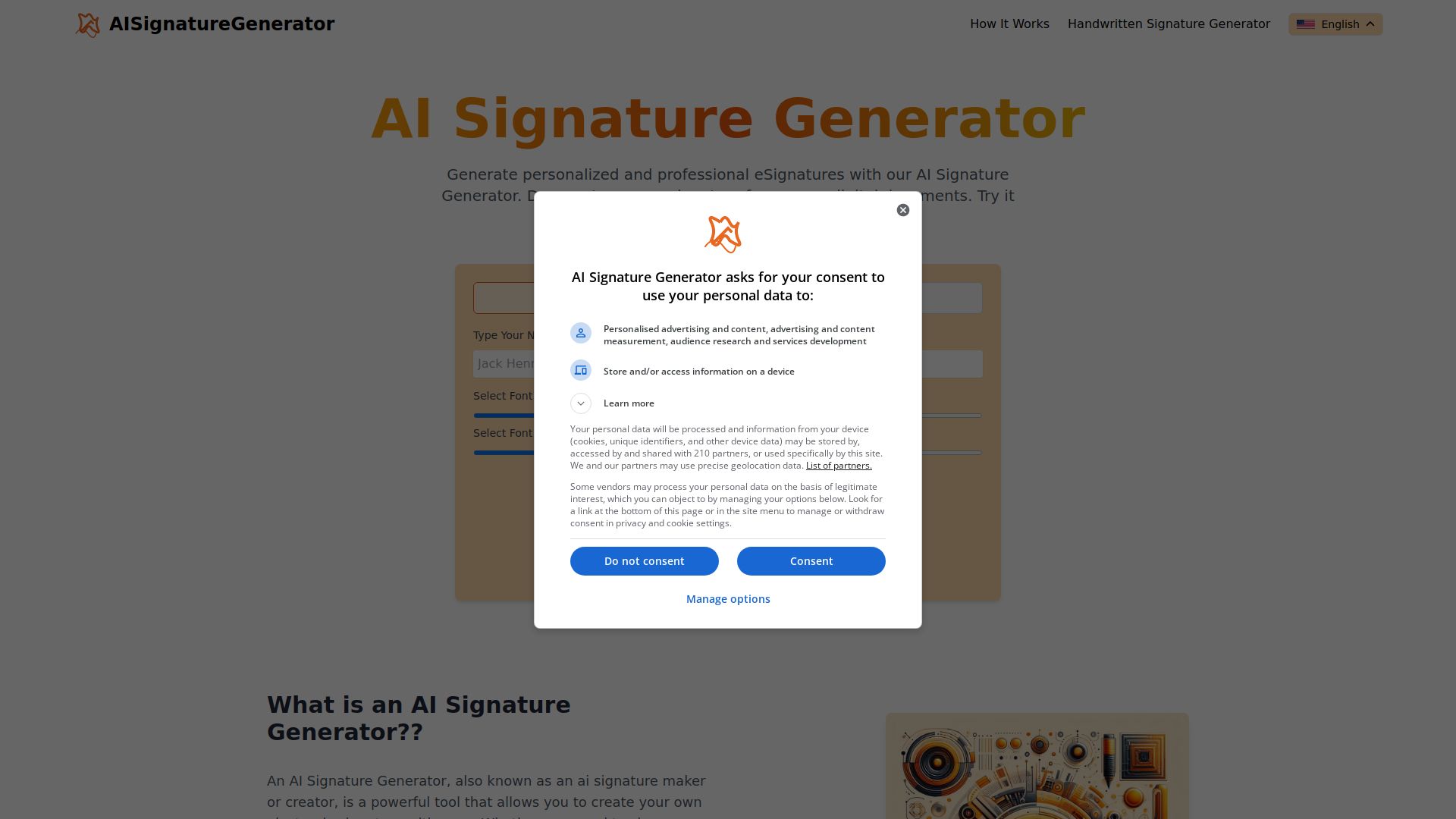 AI Signature Generator