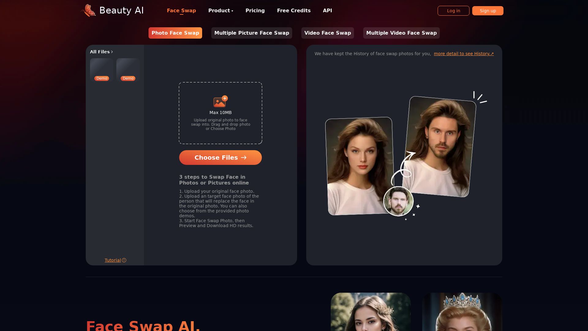 BeautyAI Face Swap