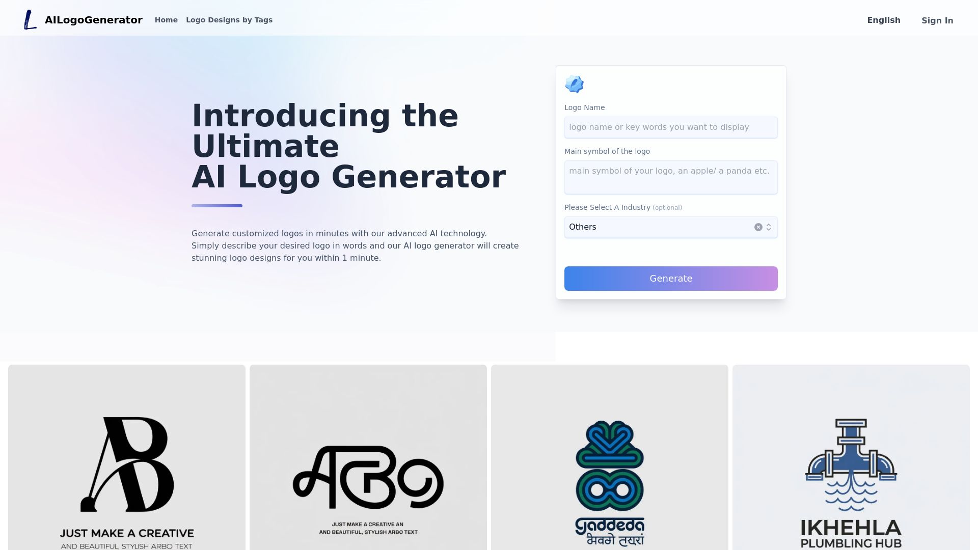 AI Logo Generator