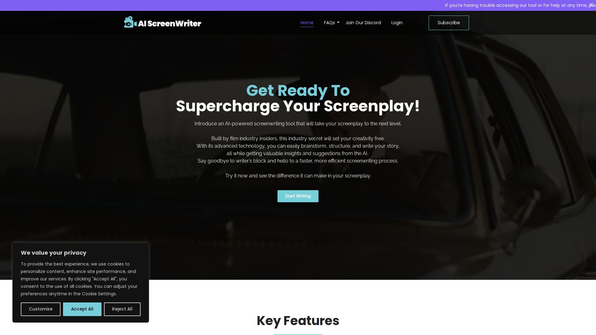 AI Screenwriter