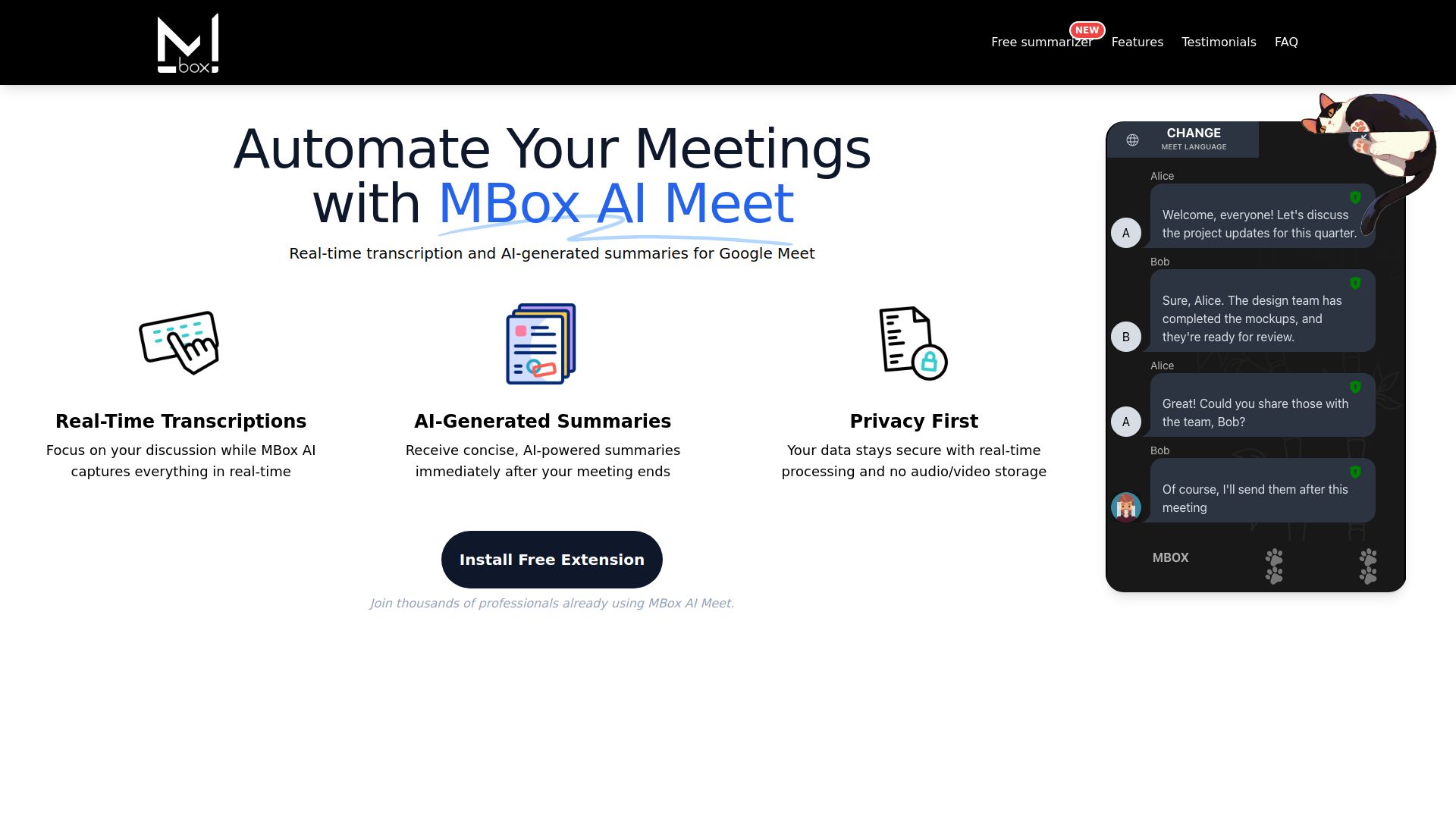 MBox AI Meet