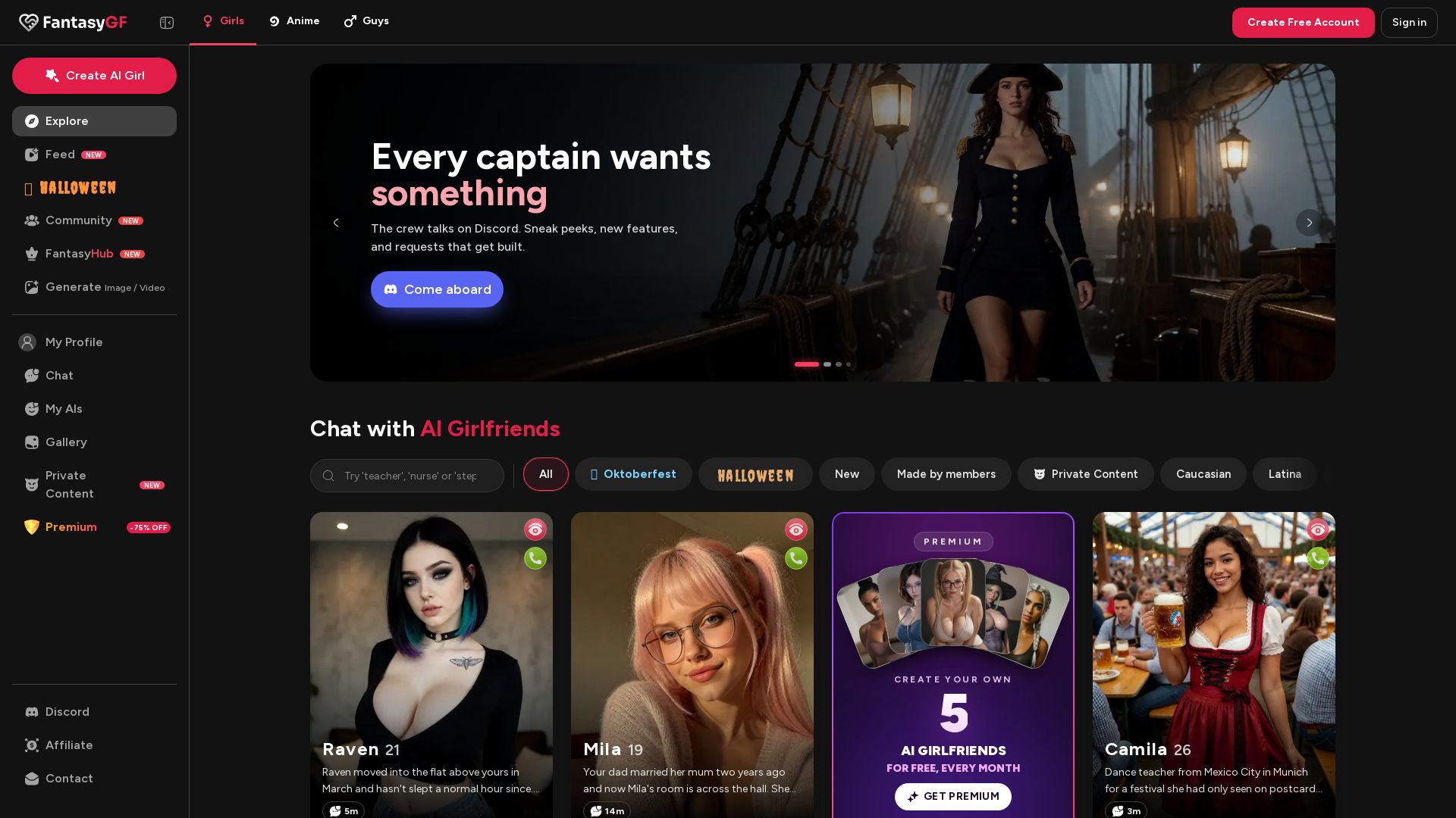 AI Generated Girlfriends