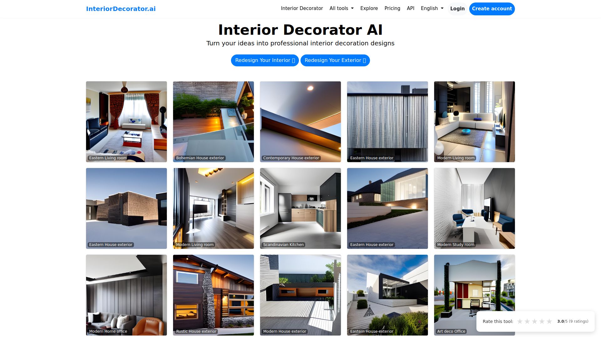 Interior Decorator AI