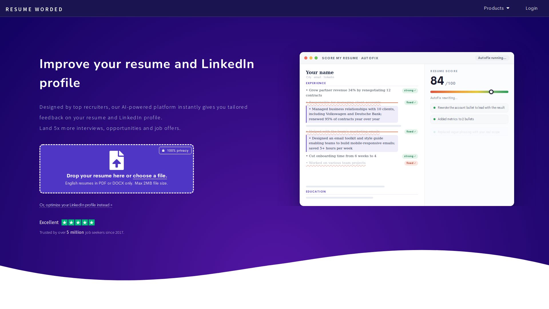 Resume Worded