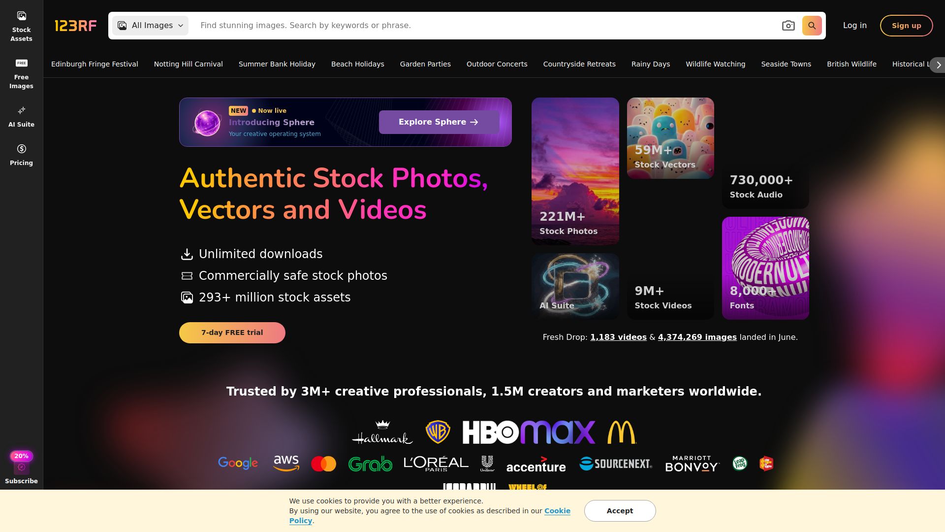 123RF AI Search Engine