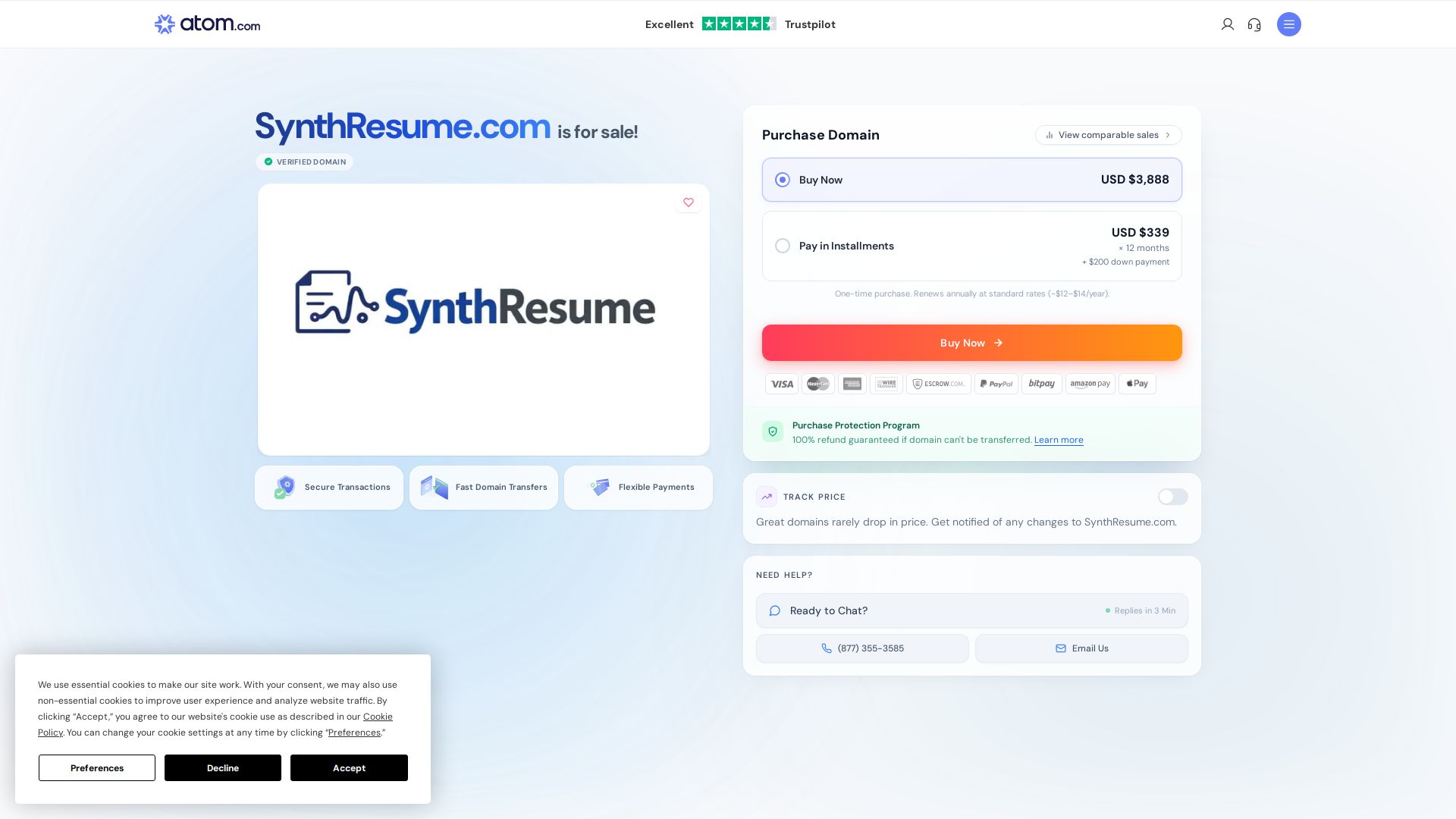 Synth Resume