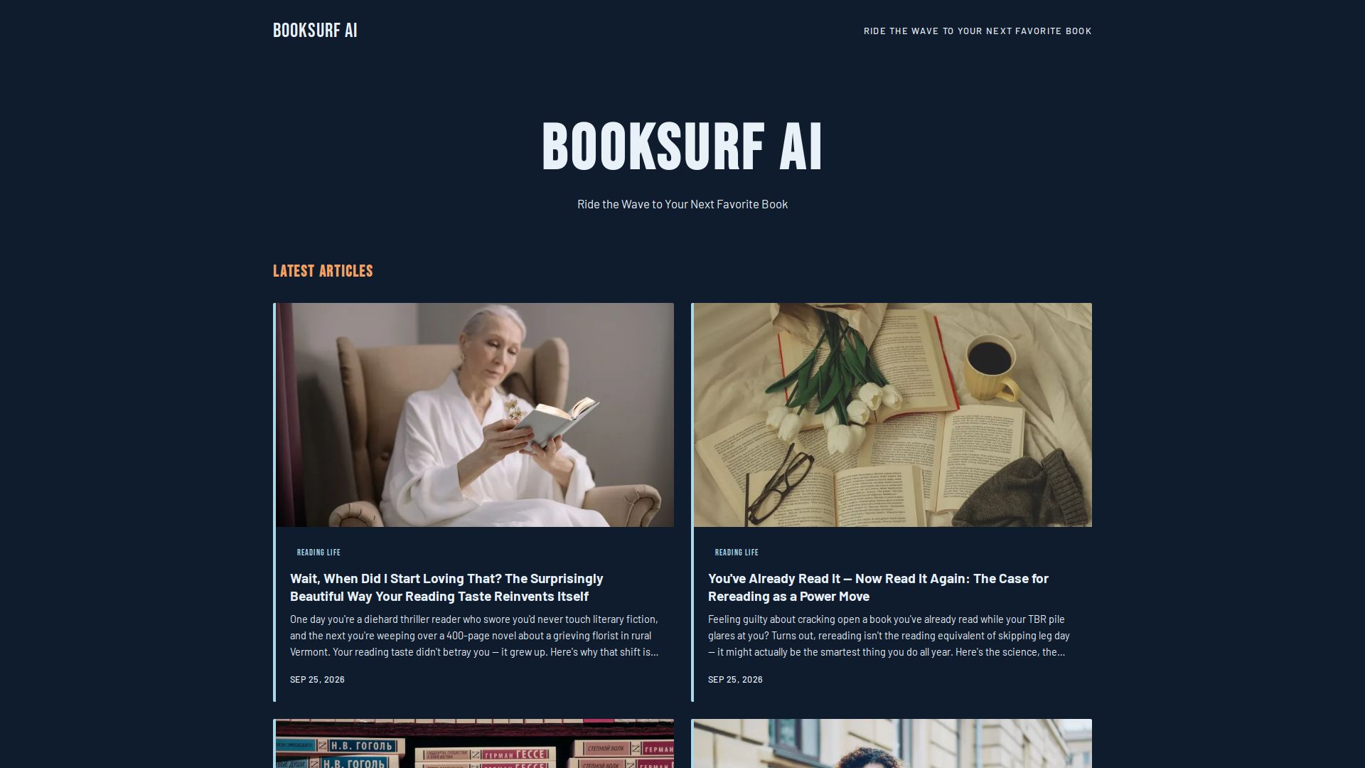BookSurfAI