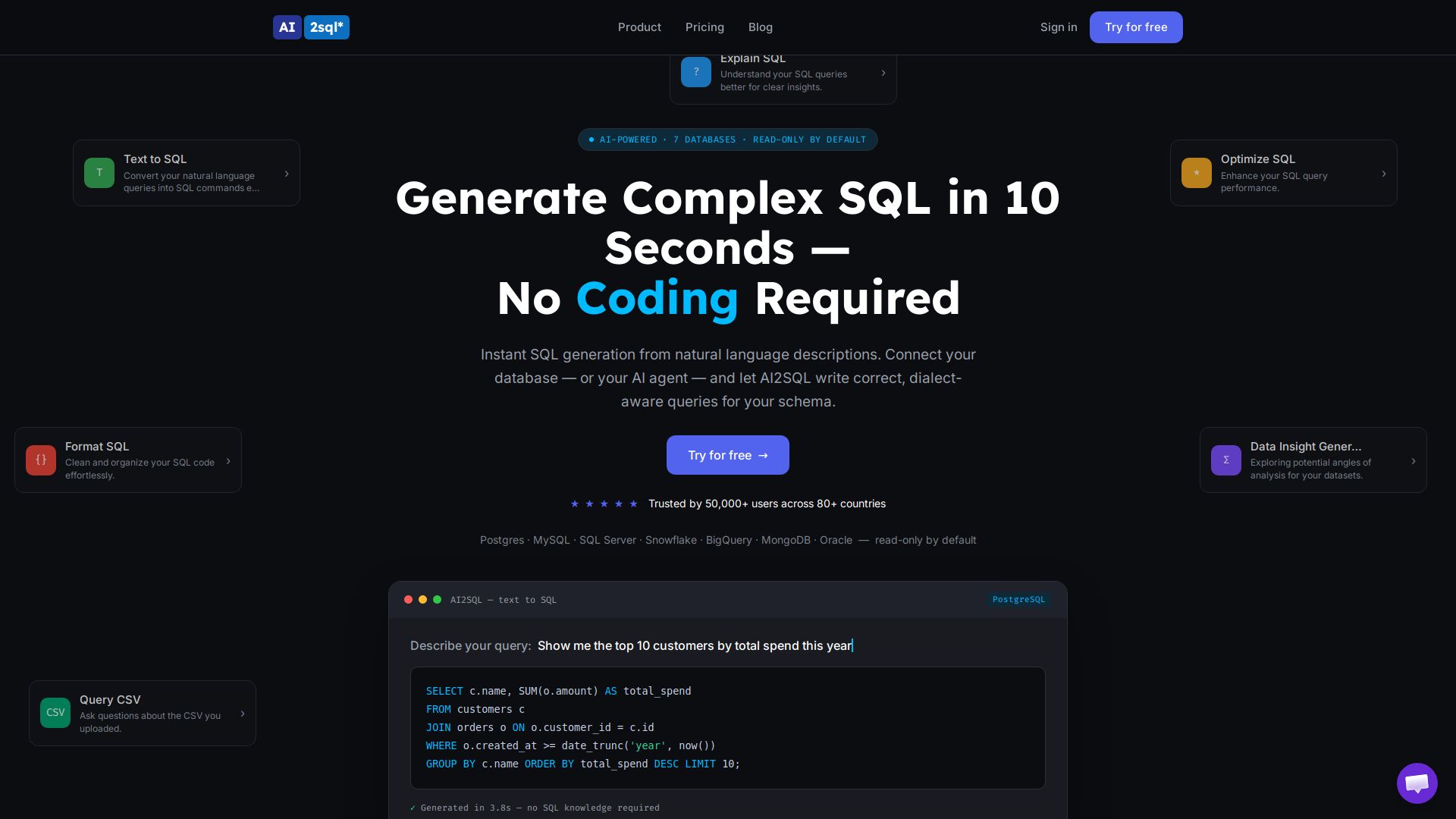 Ai2sql
