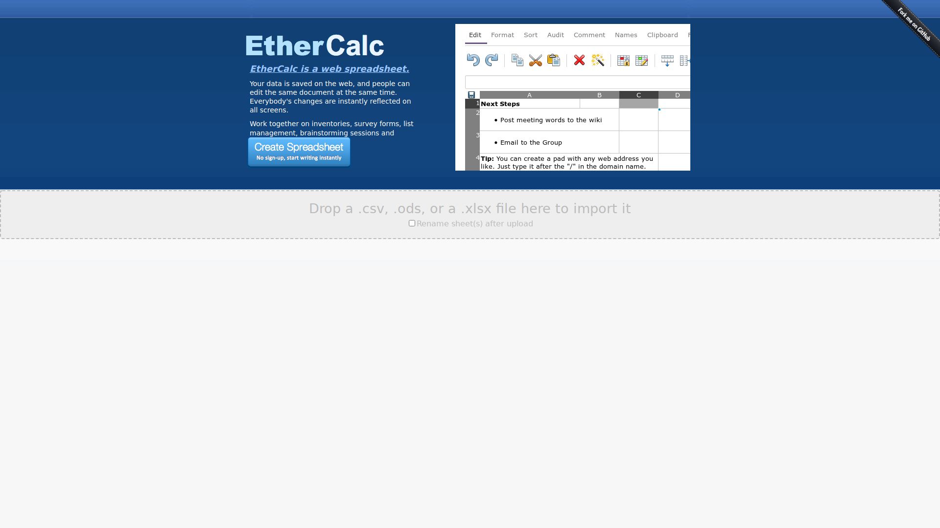 ETHERCALC
