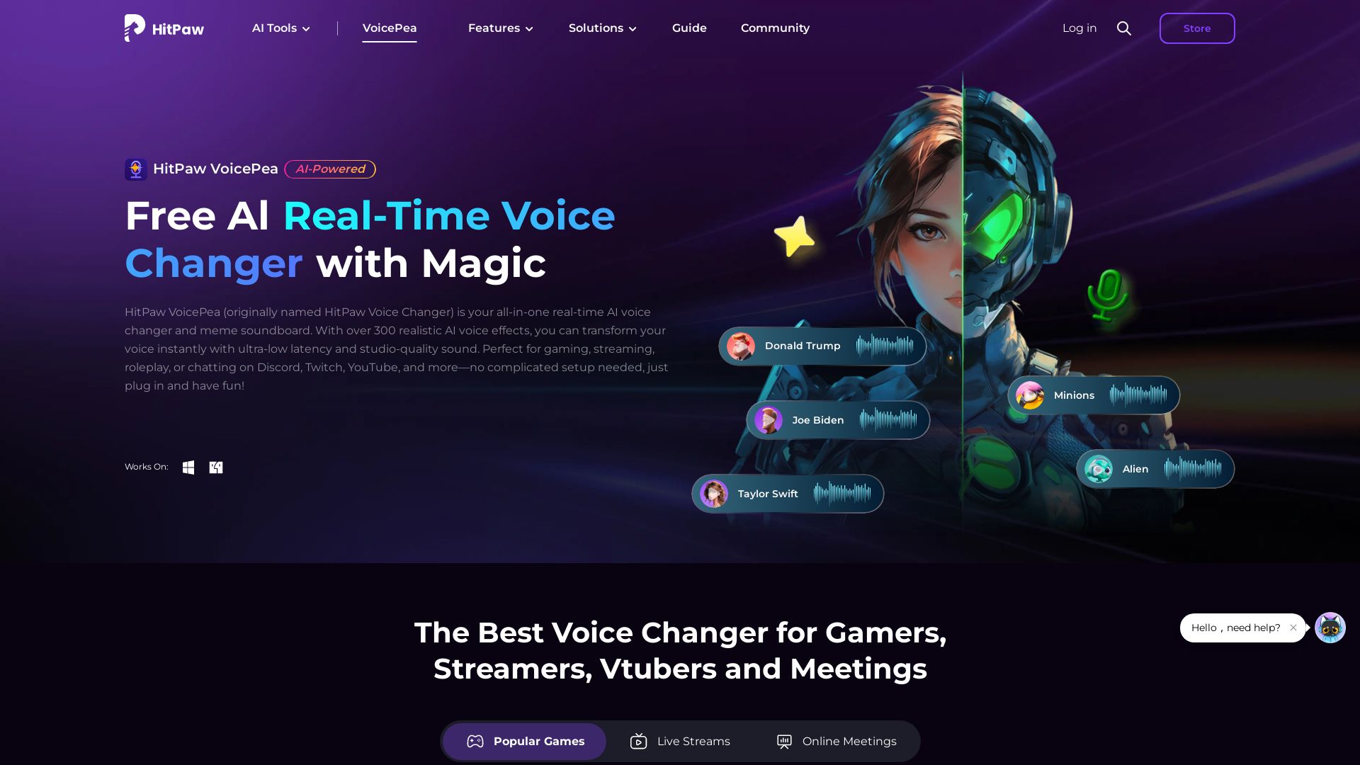 HitPaw Voice Changer