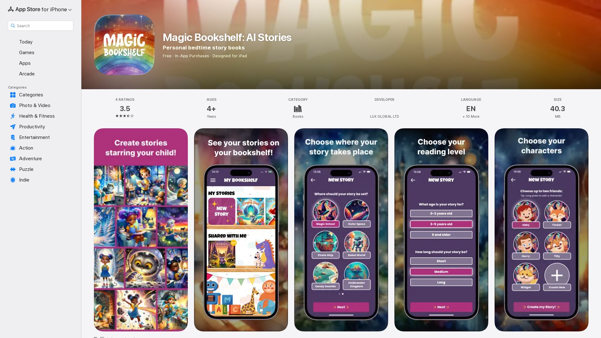 Magic Bookshelf / Story Teller / Best tools - GoGetGPT.com