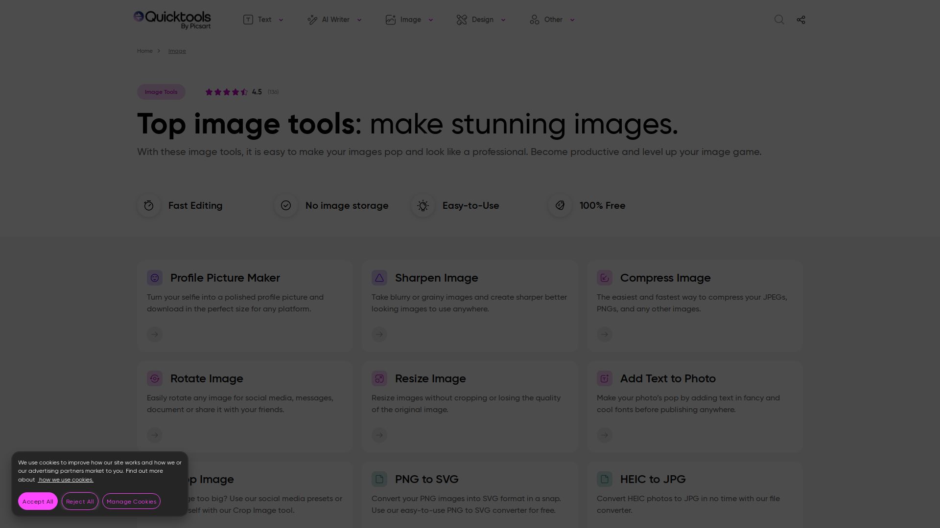QuickTools by Picsart