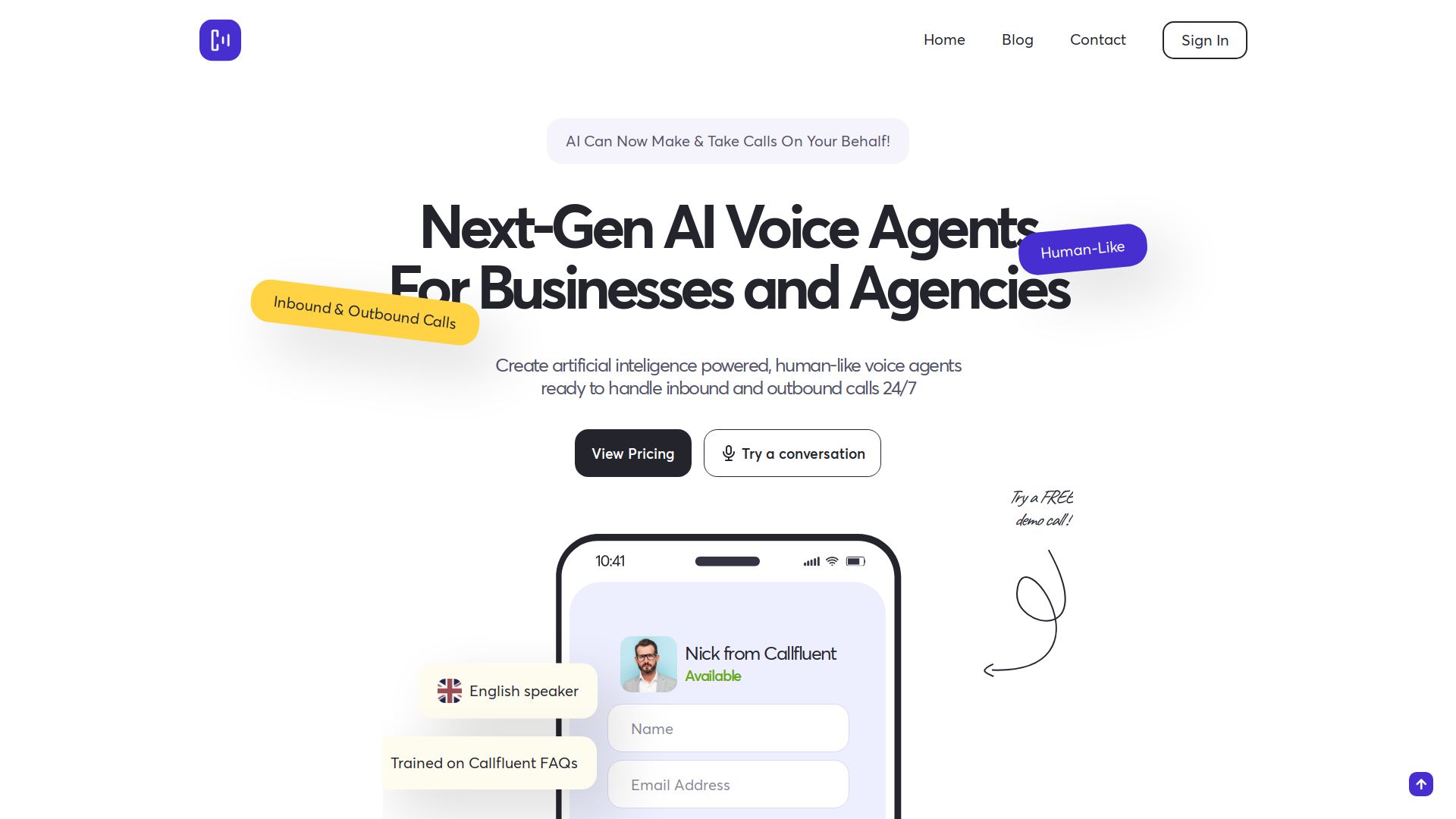 CallFluent AI