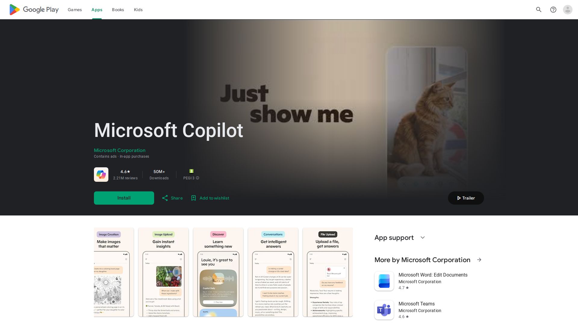 Microsoft Copilot for Android