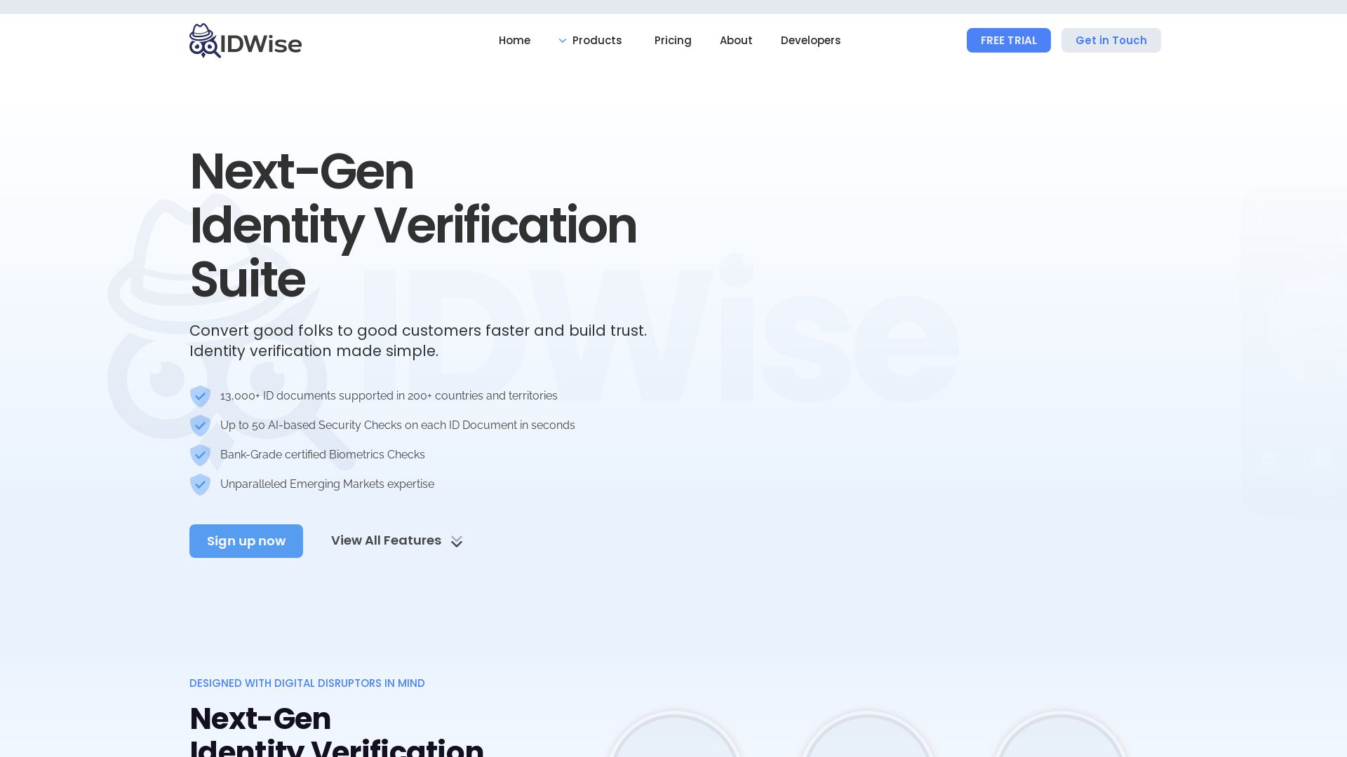 IDWise Identity Verification, eKYC & AML