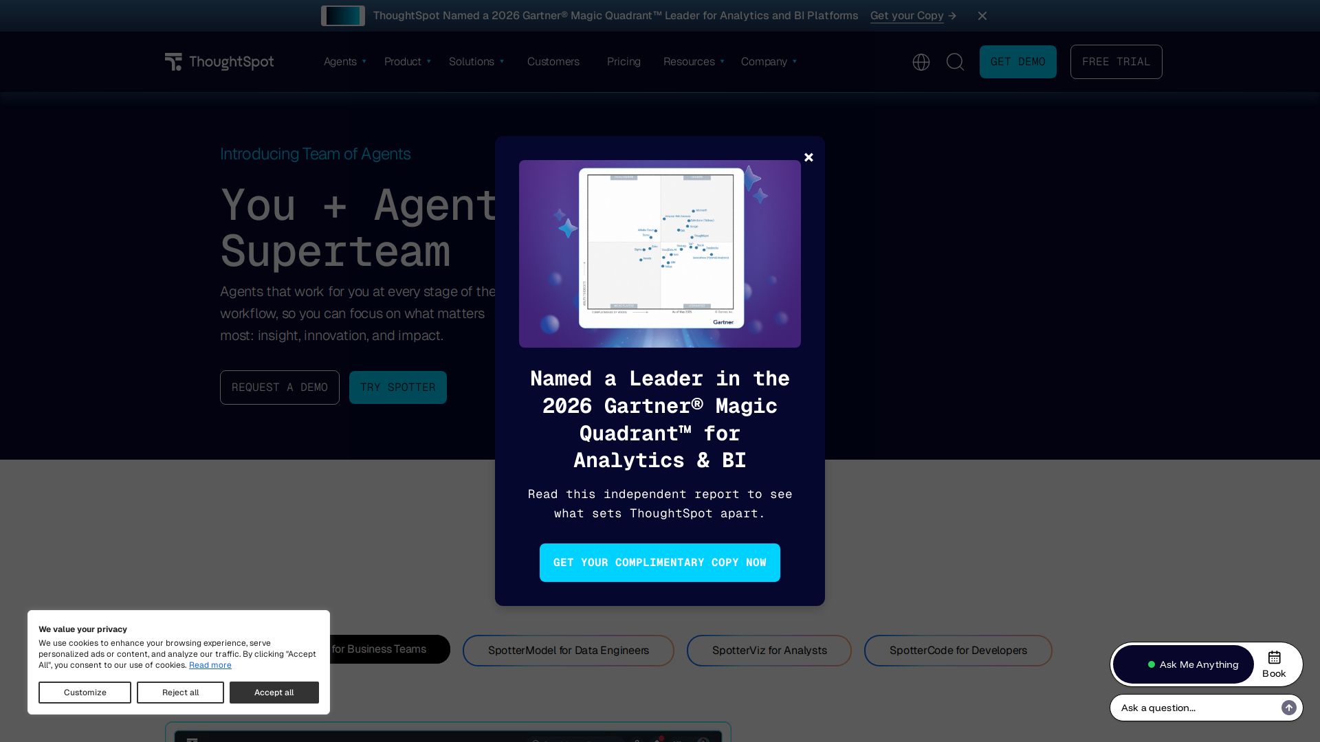 ThoughtSpot Sage