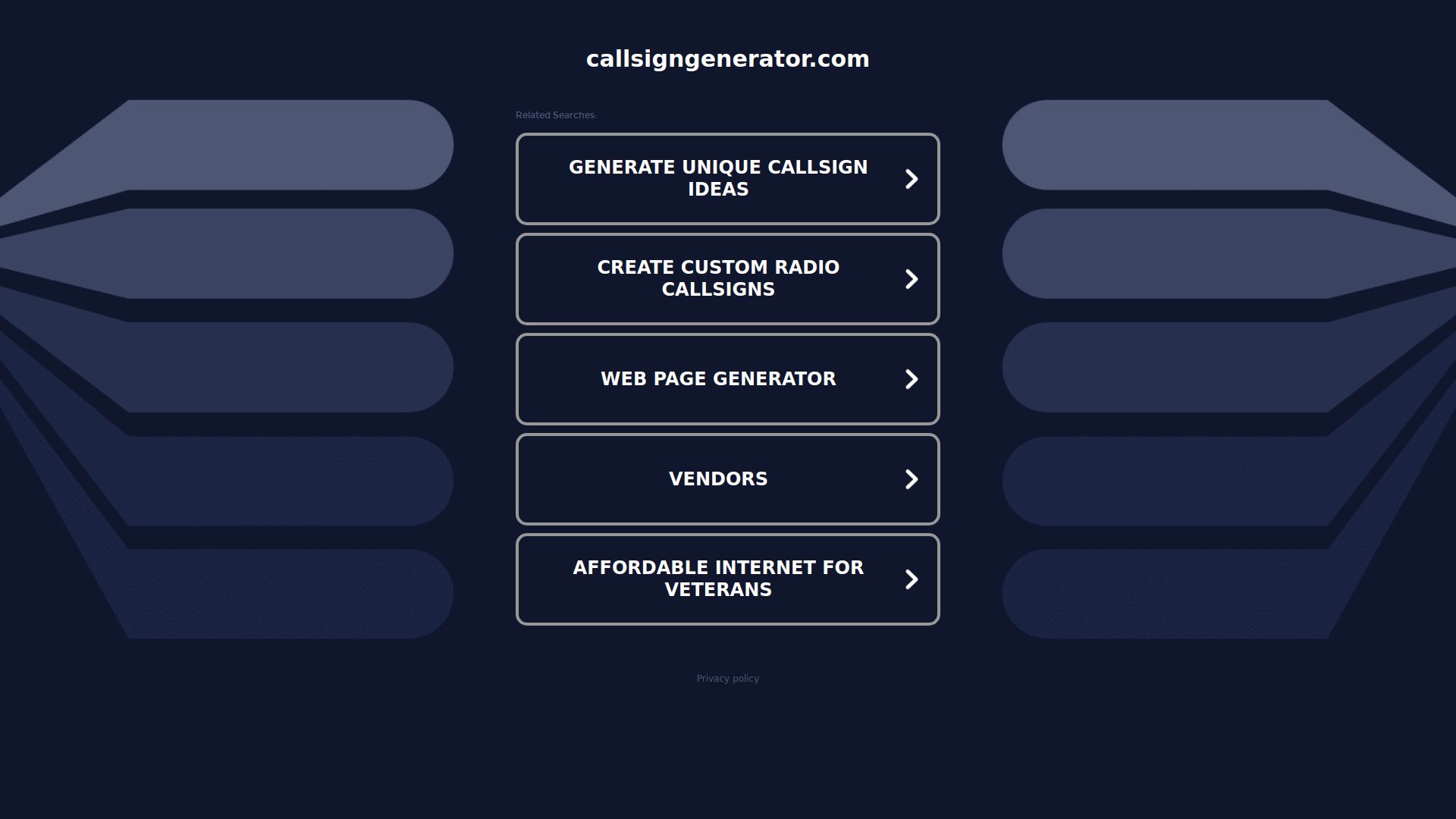 Call Sign Generator