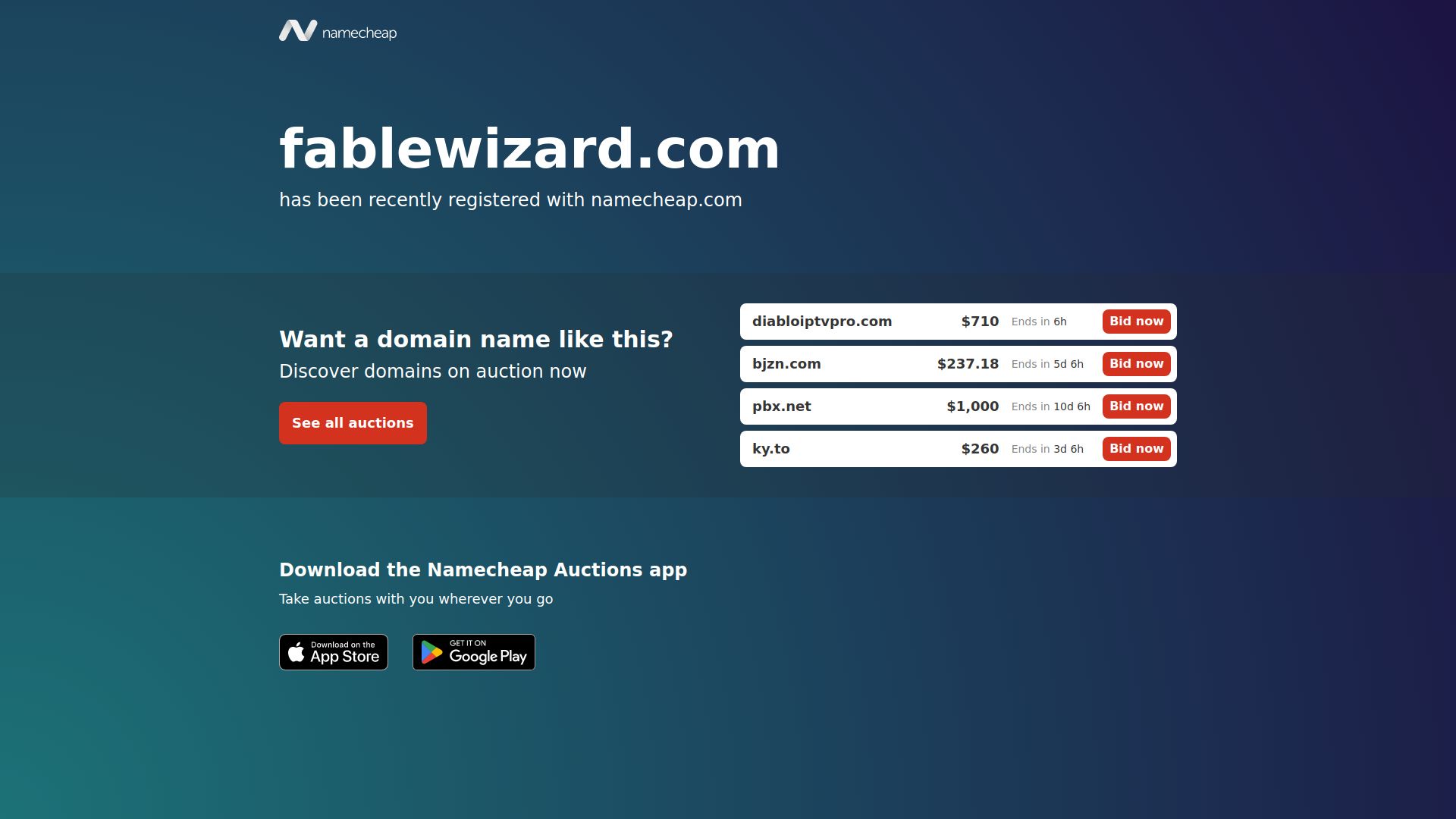 Fable Wizard