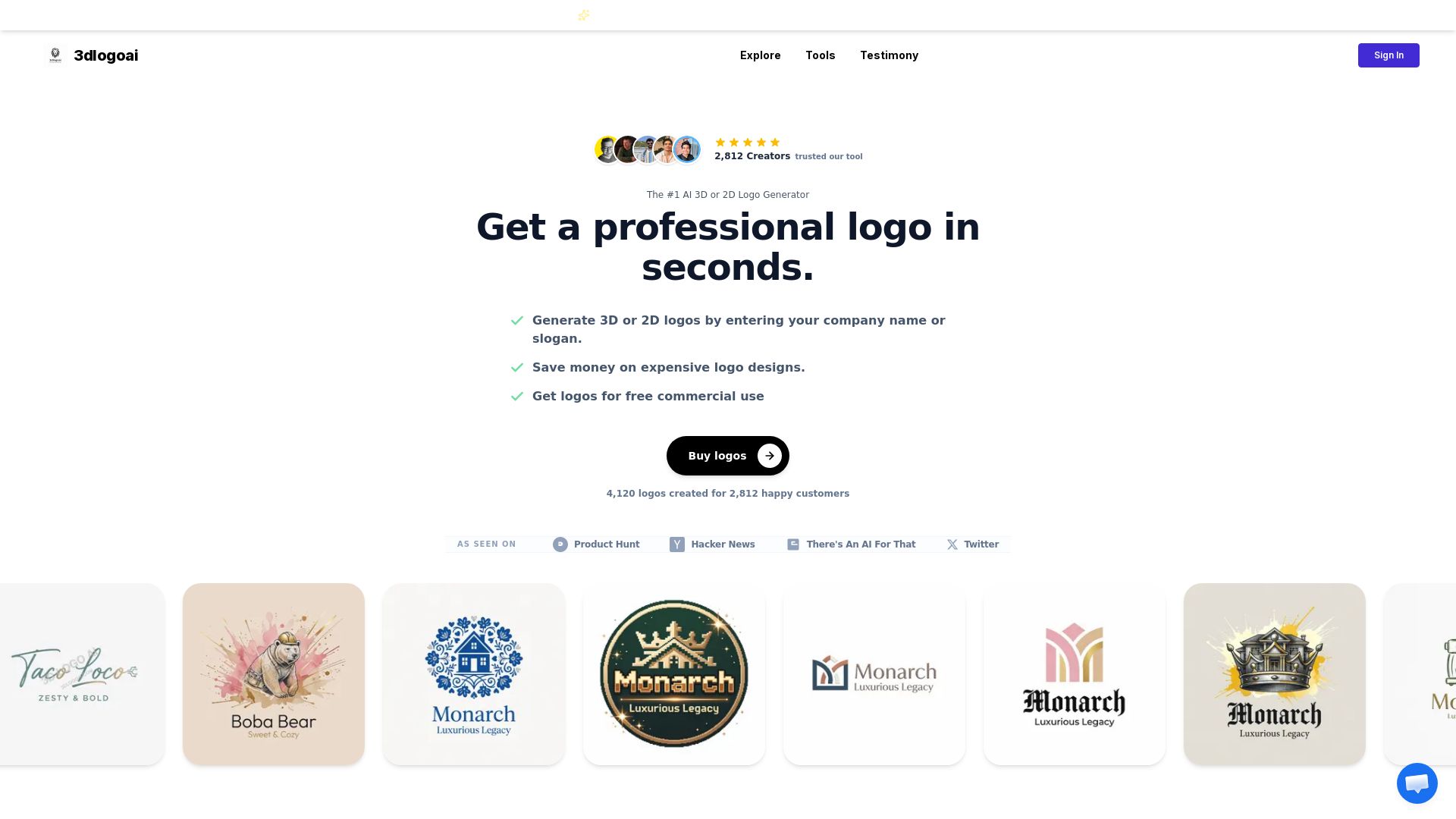 3DLogoAI