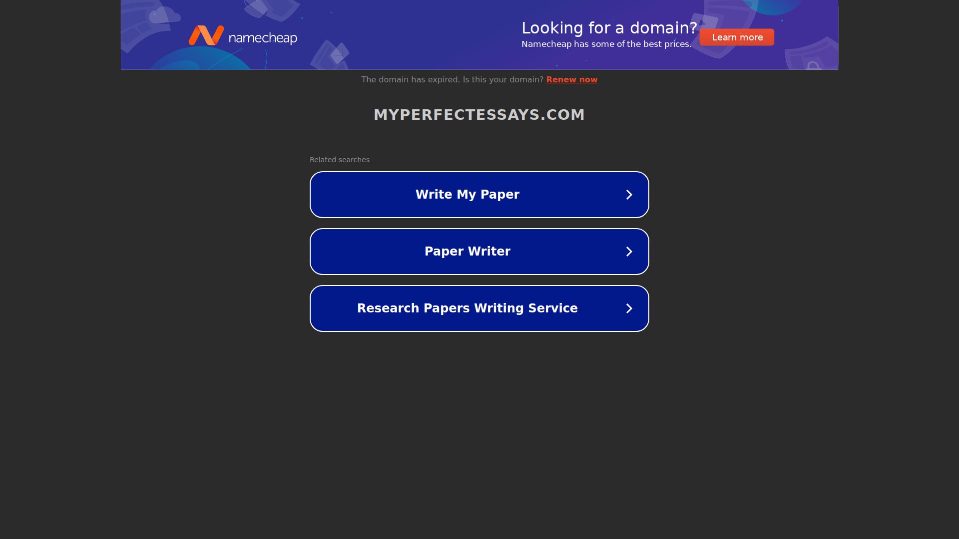 My Perfect Essays' Grammar and Spell Checker
