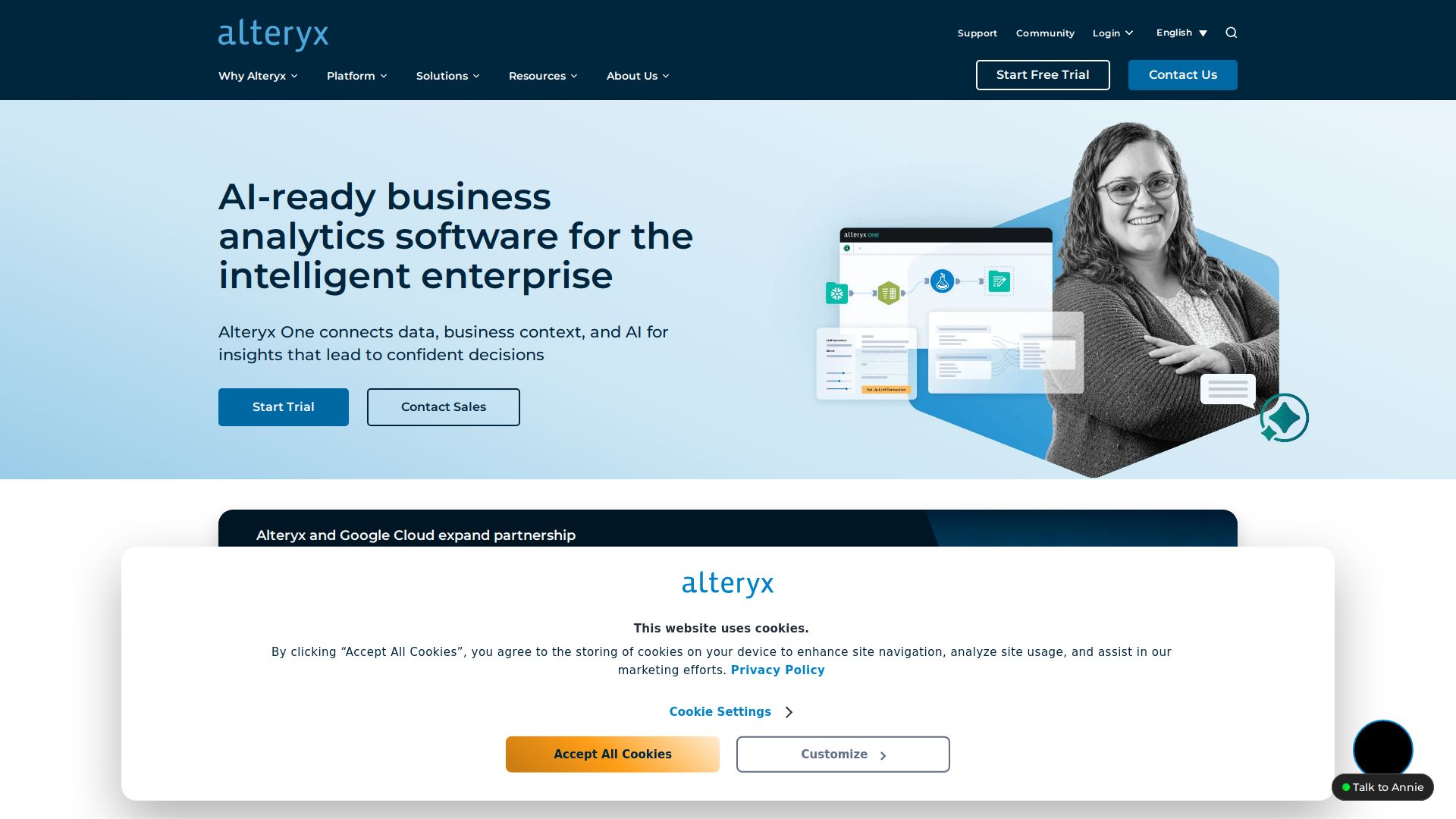 Alteryx Analytics Cloud Platform