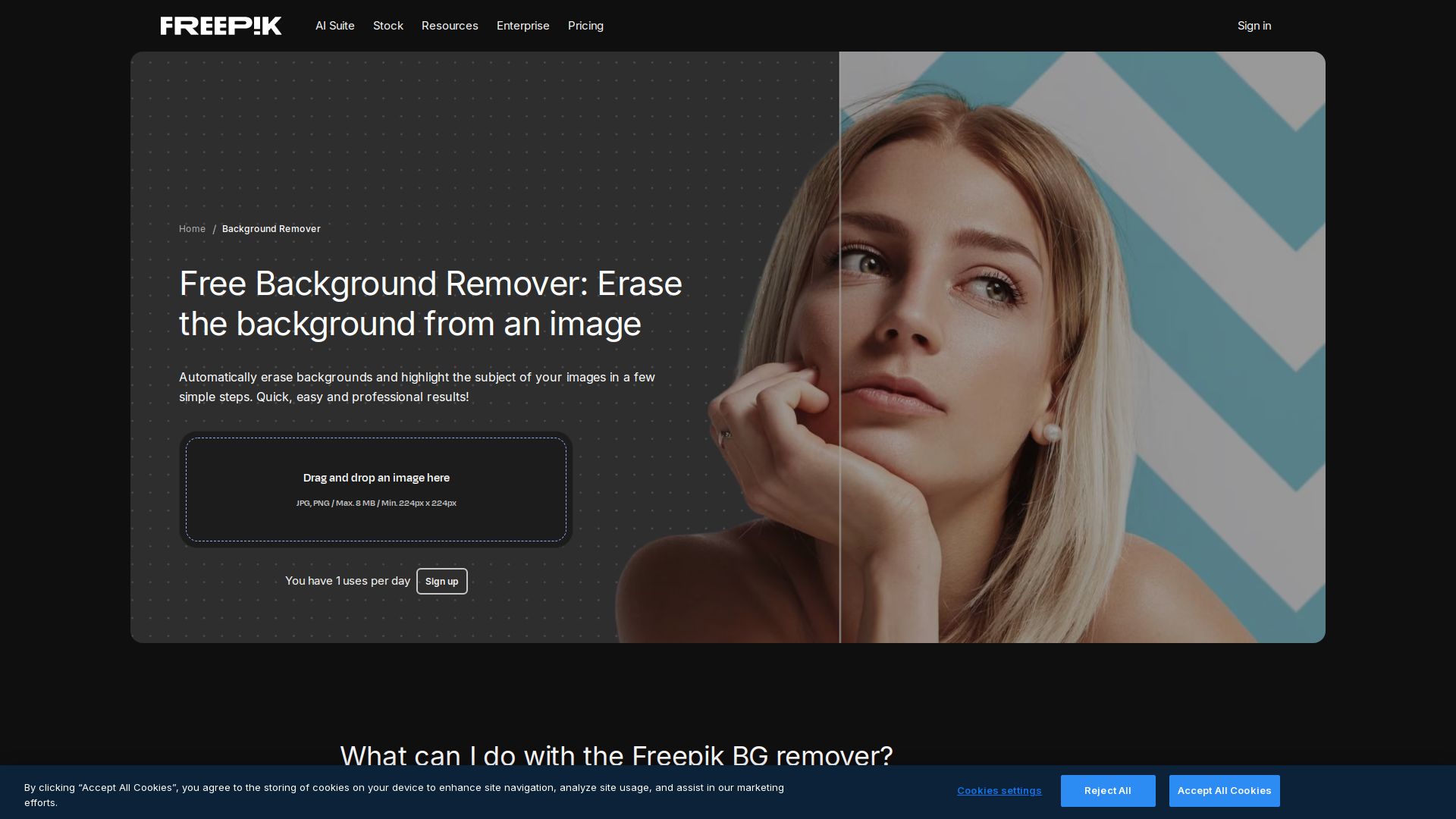 Freepik Background Remover