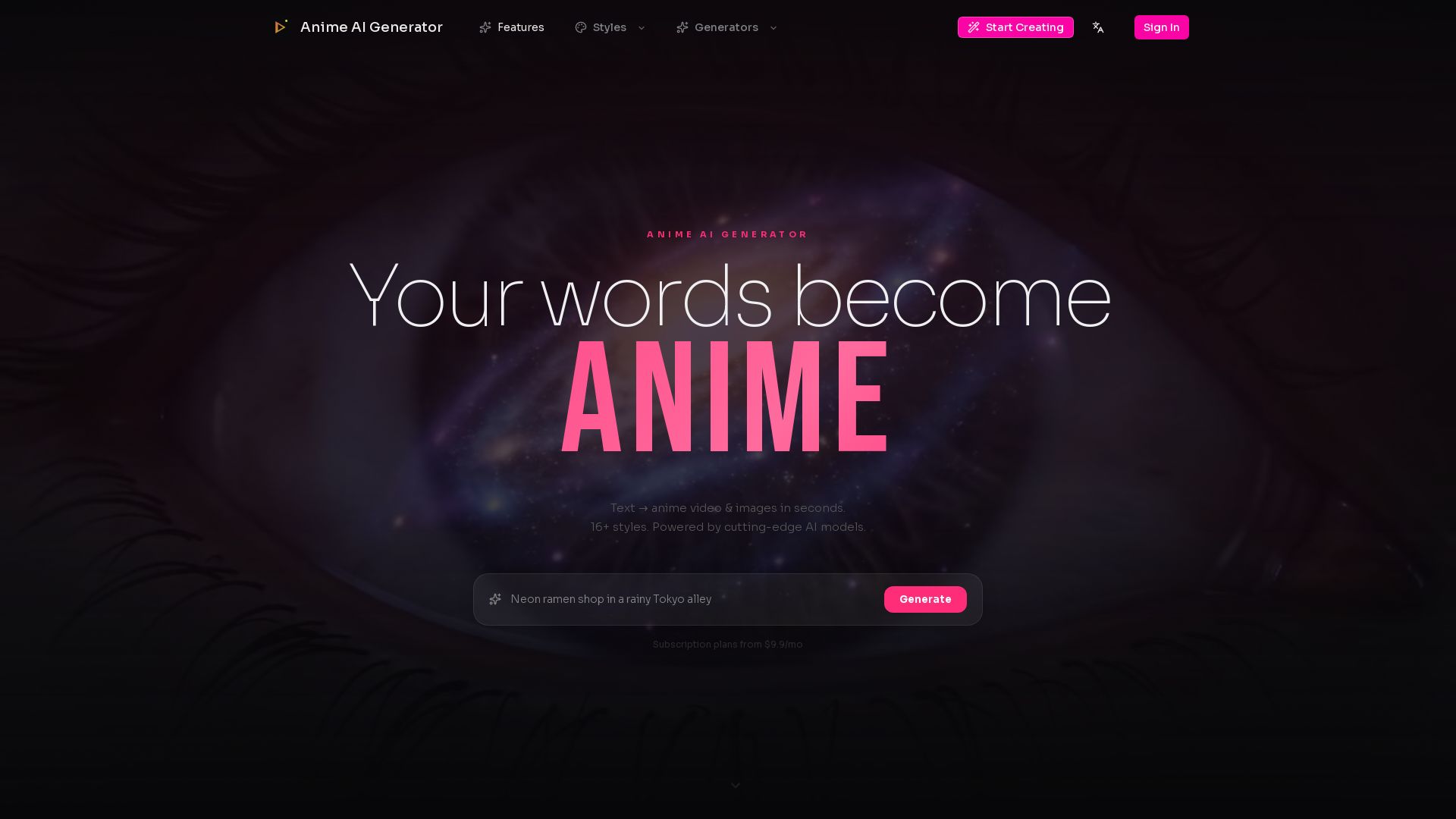 Anime AI Generator