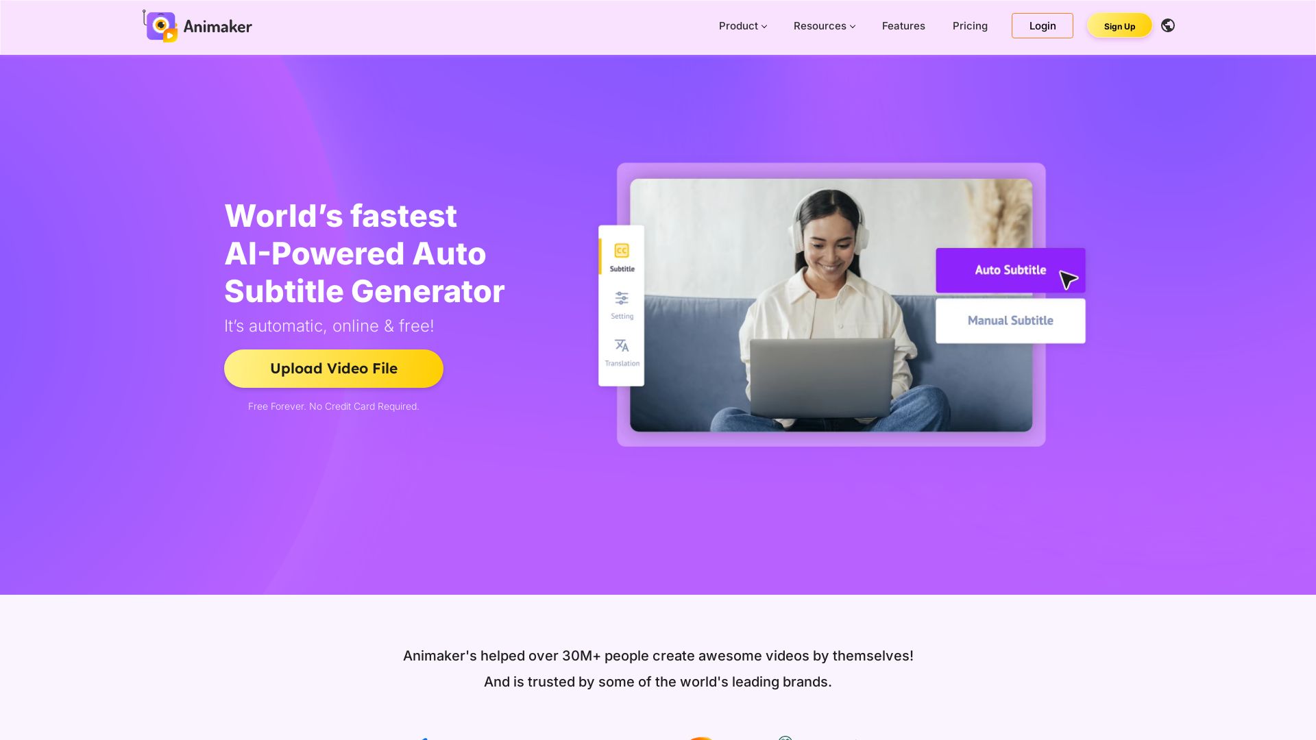 Animaker’s Subtitle Generator