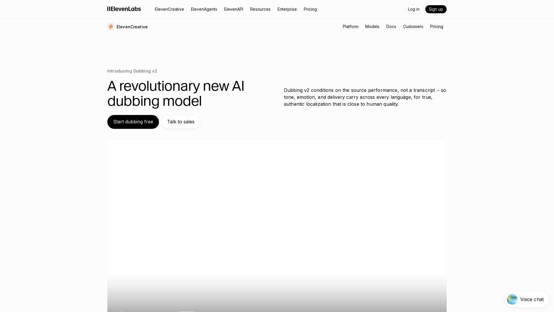 ElevenLabs Dubbing