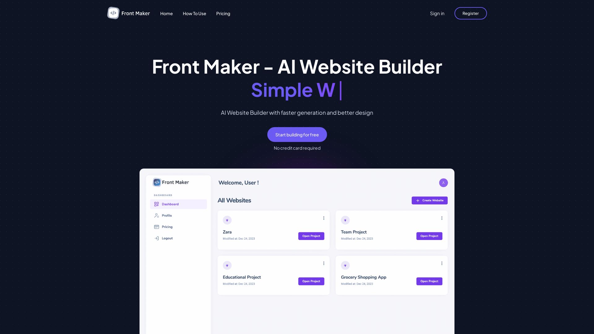 Front Maker AI