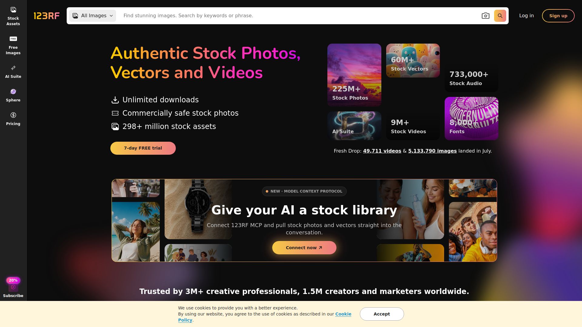 123RF AI Search Engine
