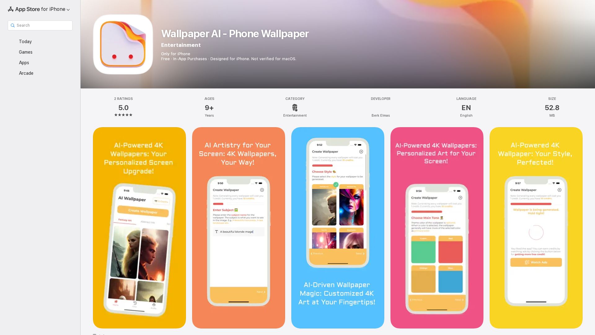 Wallpaper AI - AI Generated Wallpapers