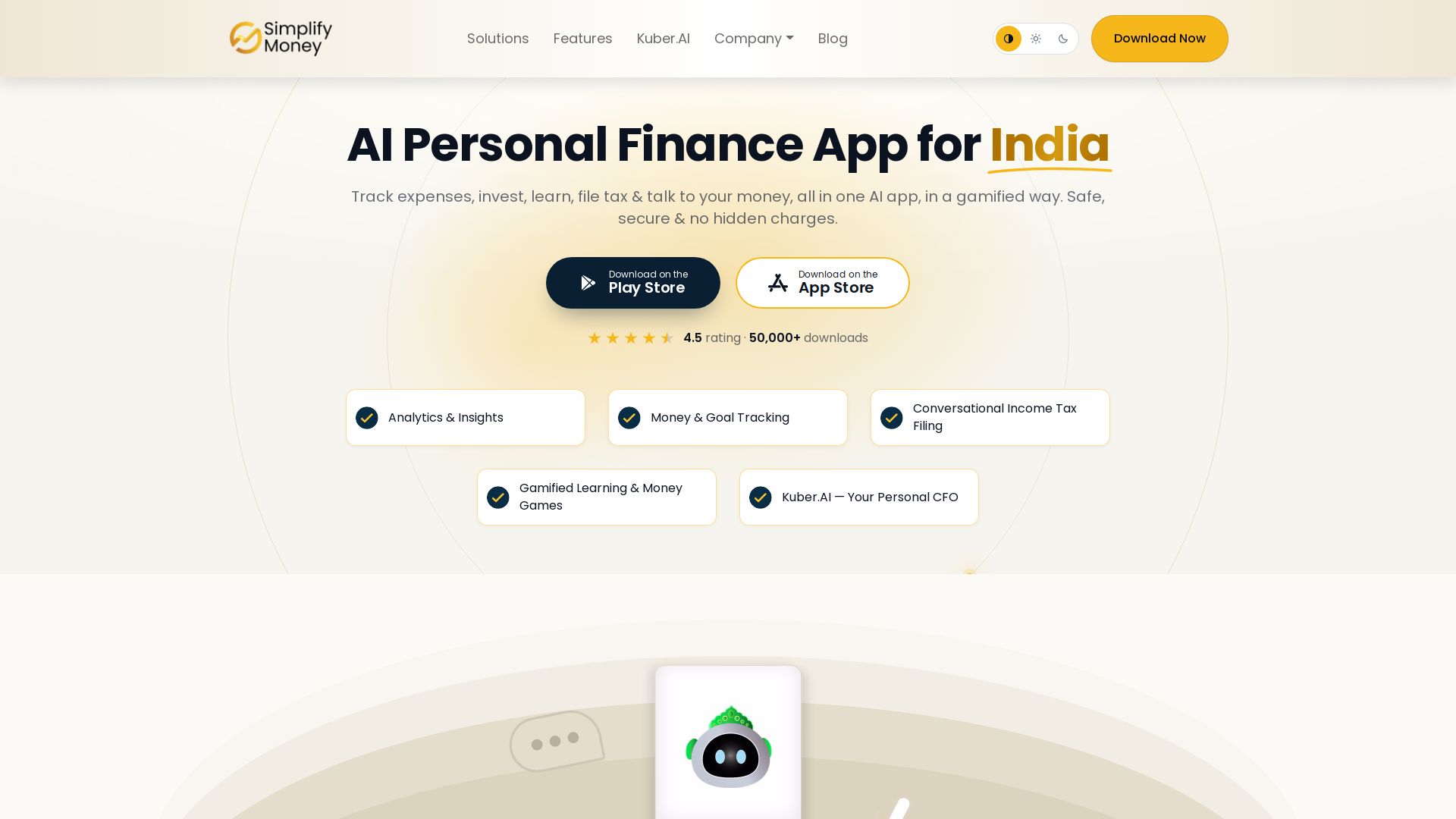 Simplify Money App
