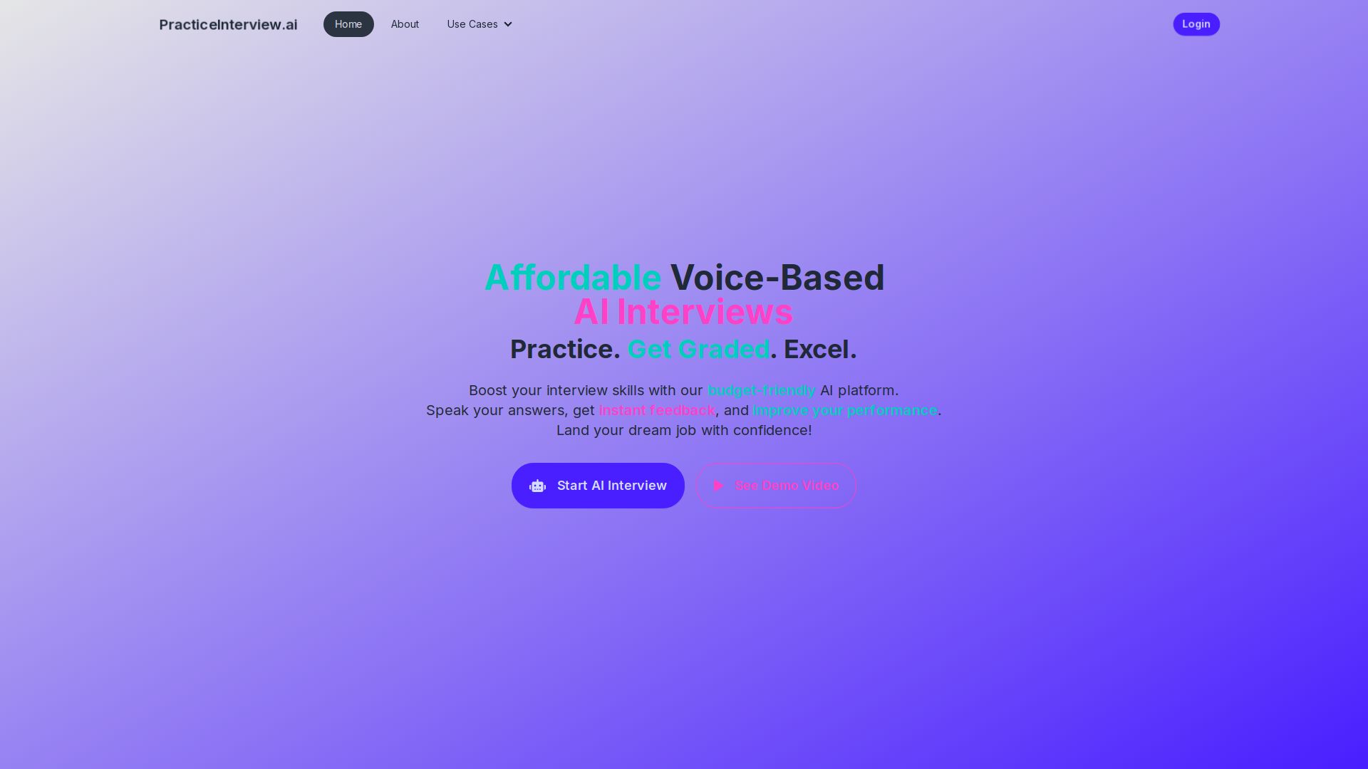 PracticeInterview.ai