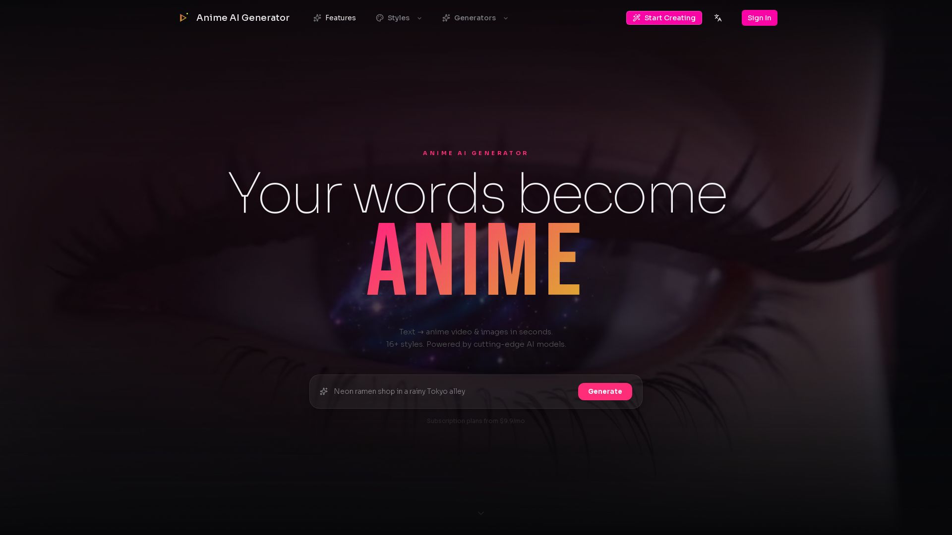 Anime AI Generator