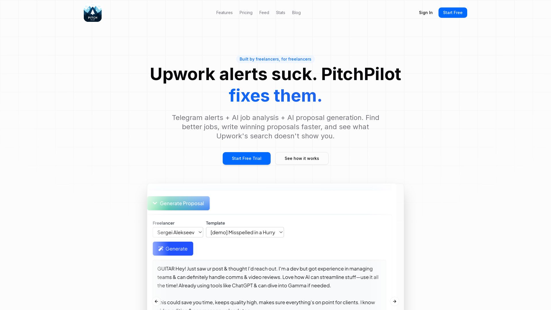 Pitch Pilot
