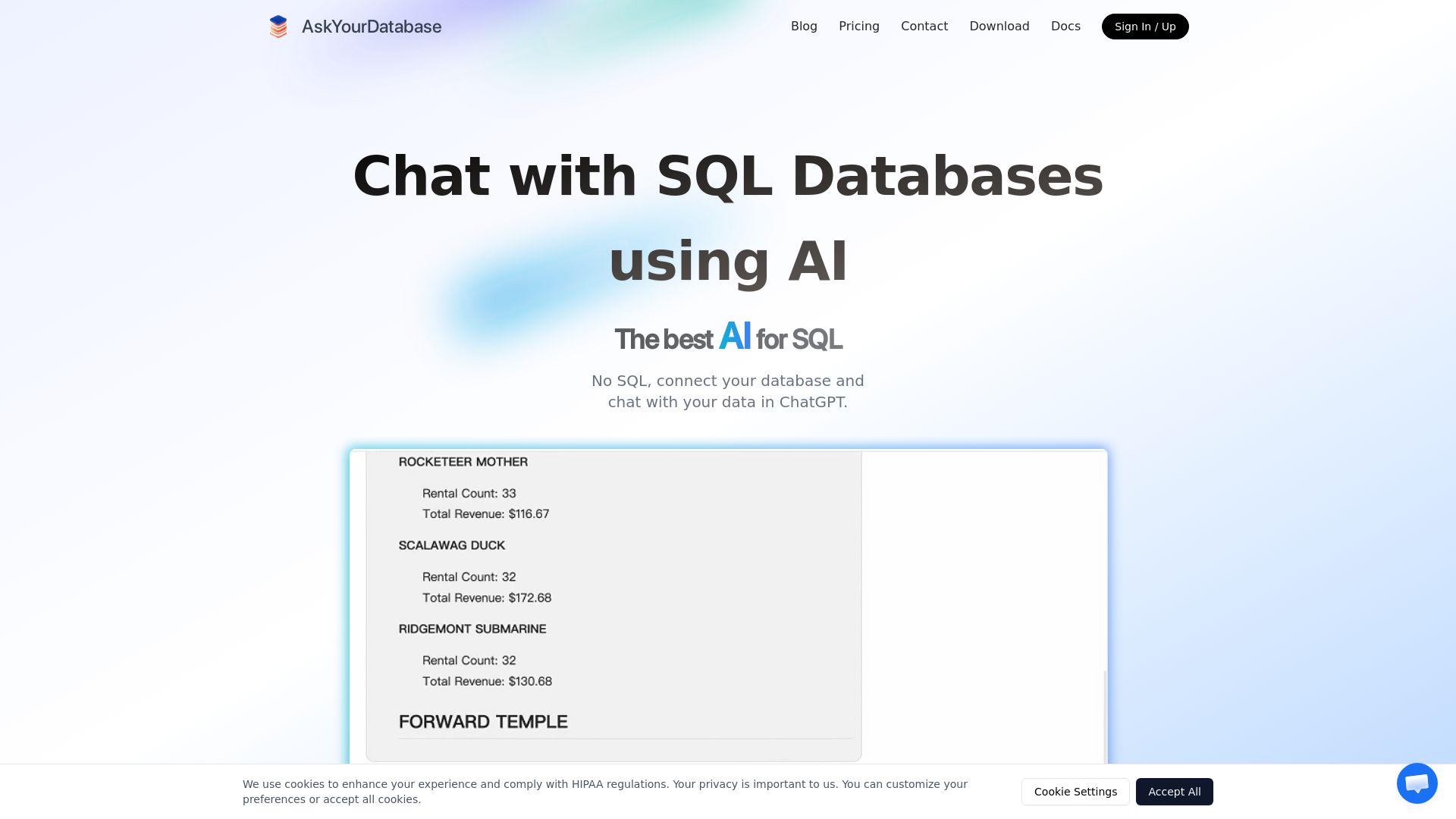 AskYourDatabase