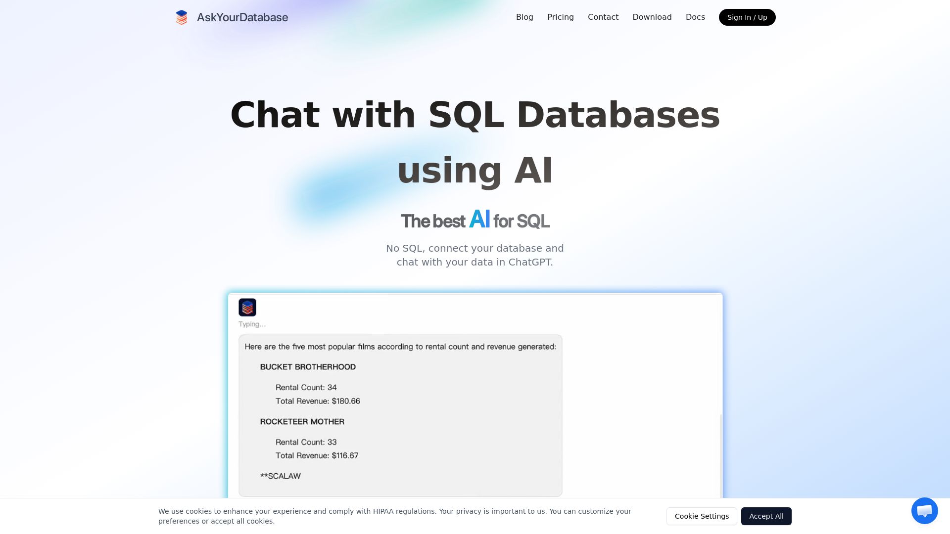 AskYourDatabase