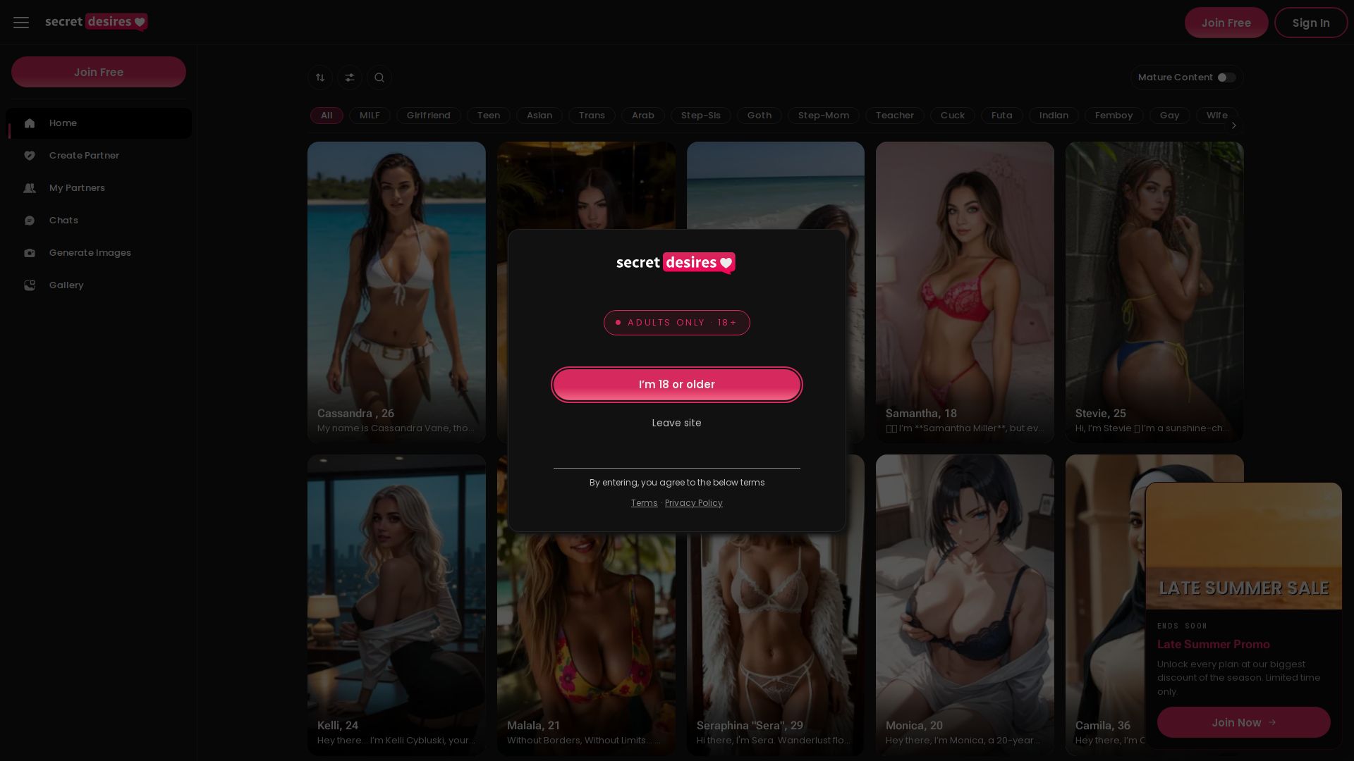 Secret Desires AI