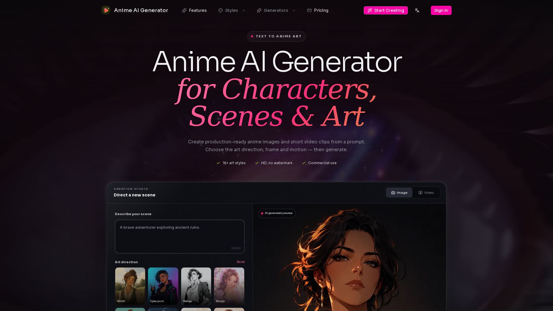 Anime AI Generator