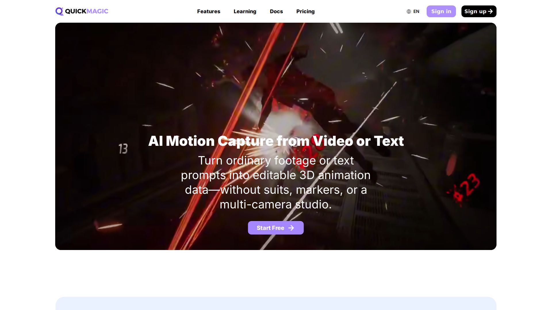 Quick Magic Mocap