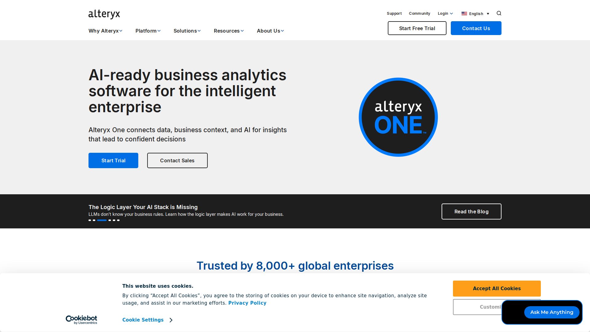 Alteryx Analytics Cloud Platform