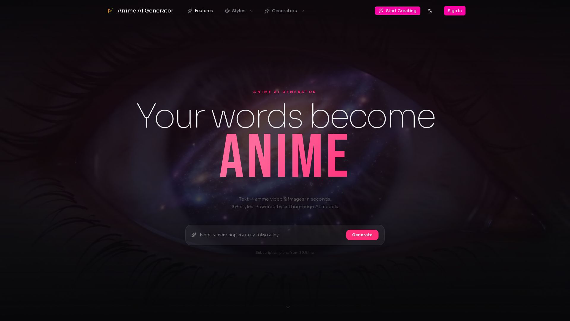 Anime AI Generator