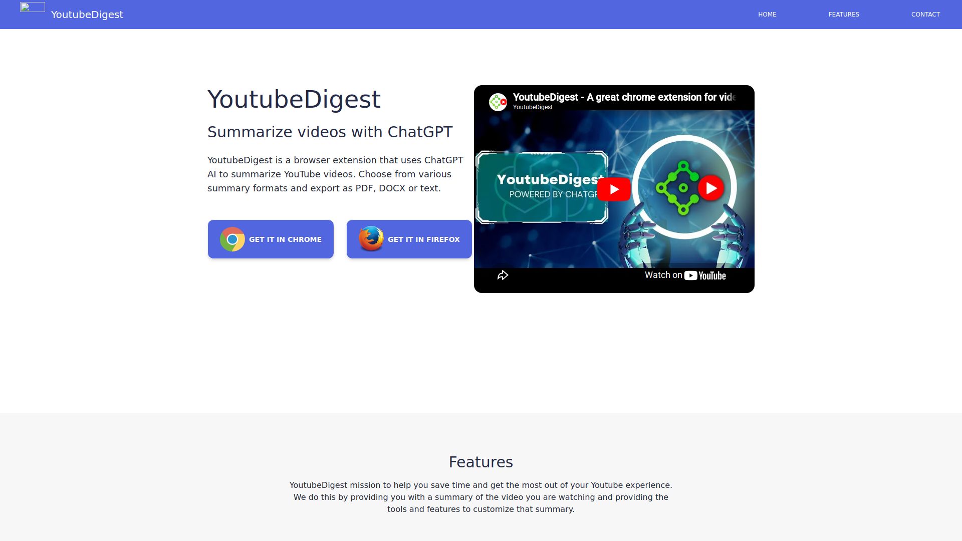 YouTubeDigest