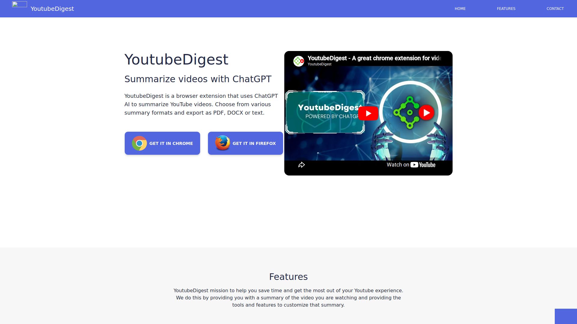 YouTubeDigest