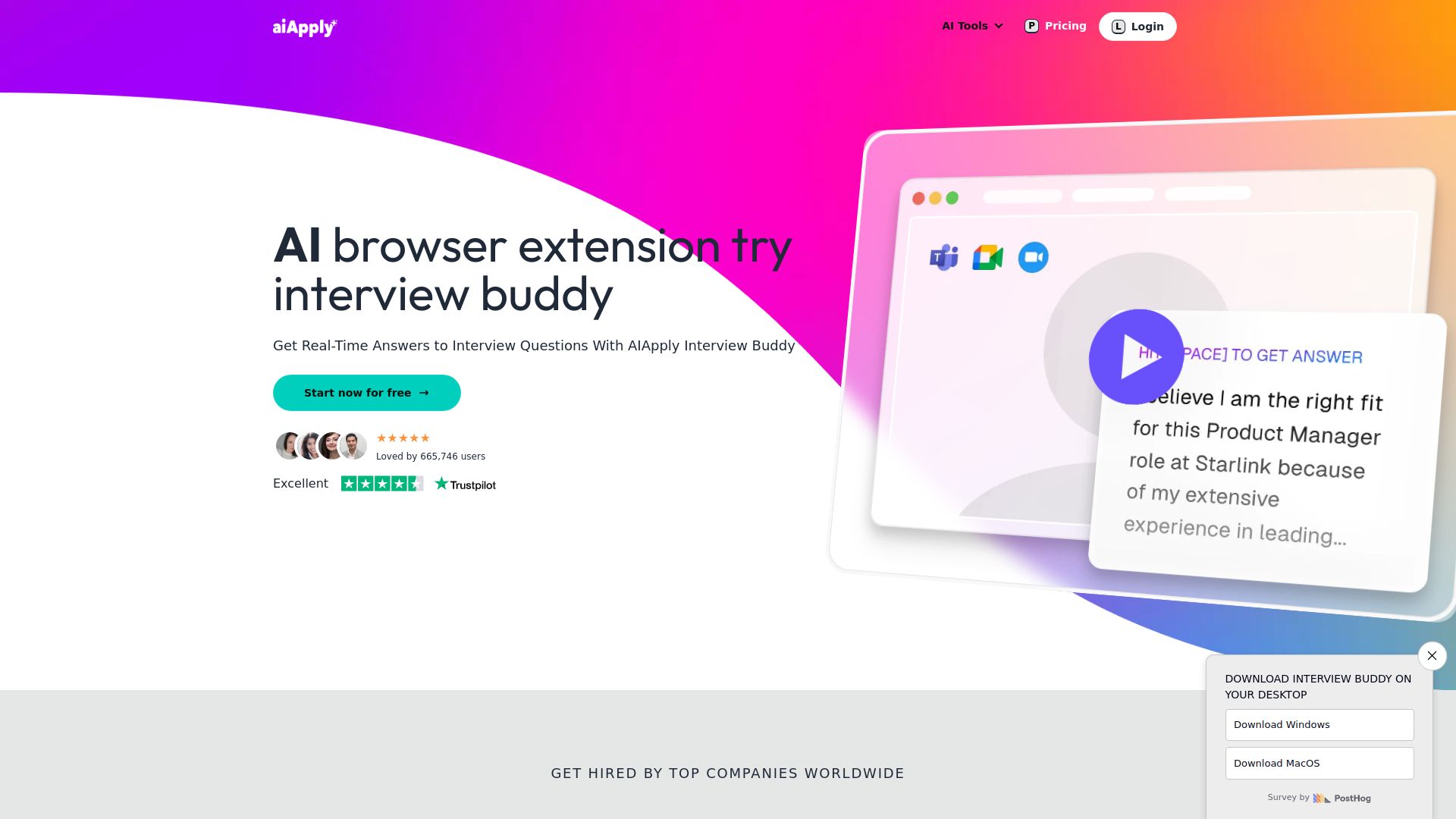 Interview Answer Buddy by AIApply