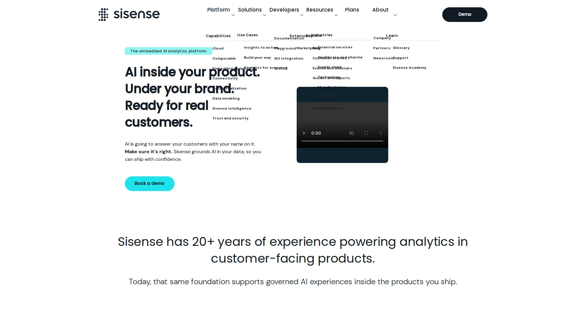 Sisense Fusion Analytics Platform