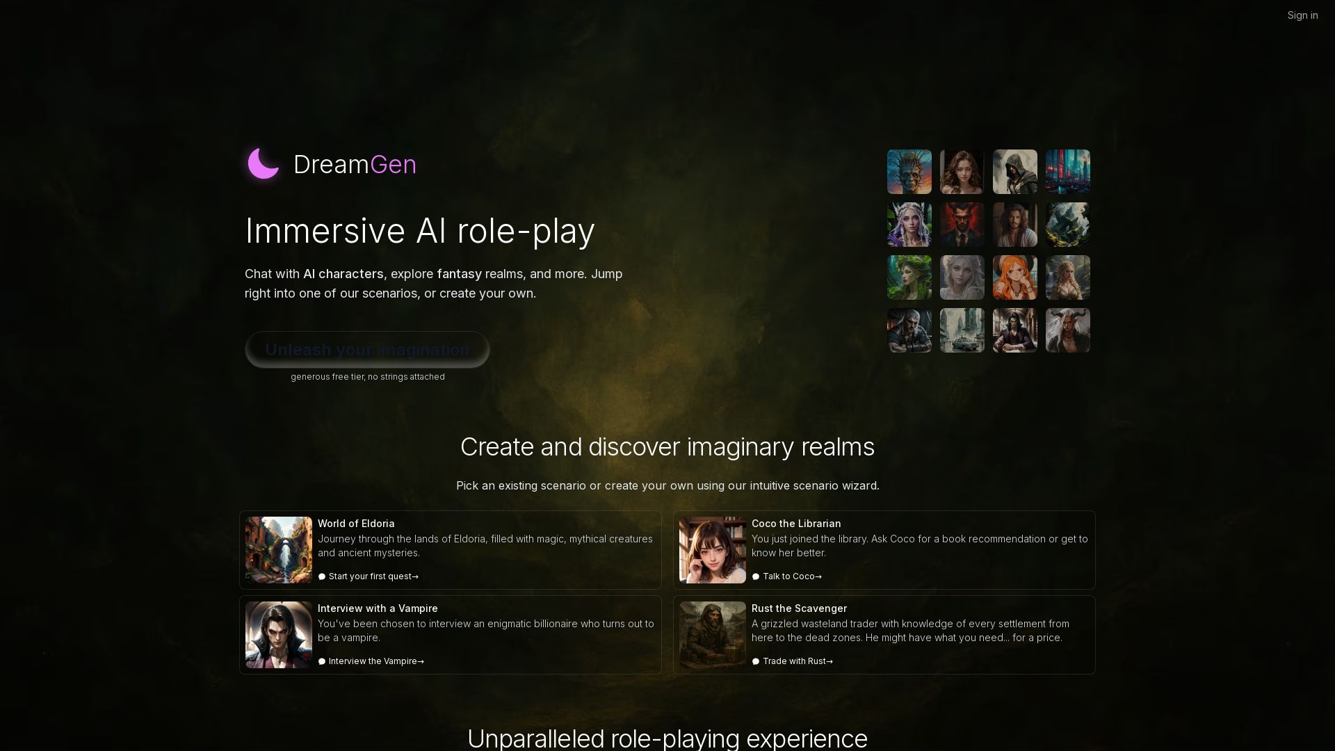 DreamGen AI: