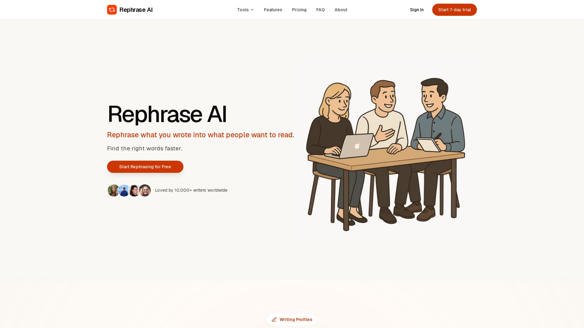 Rephrase